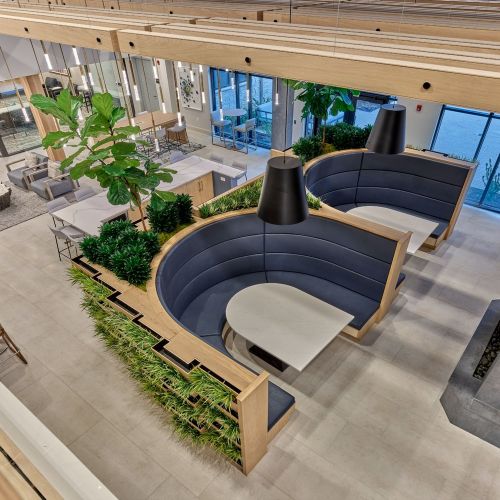 Over 15,000 square feet of indoor amenities