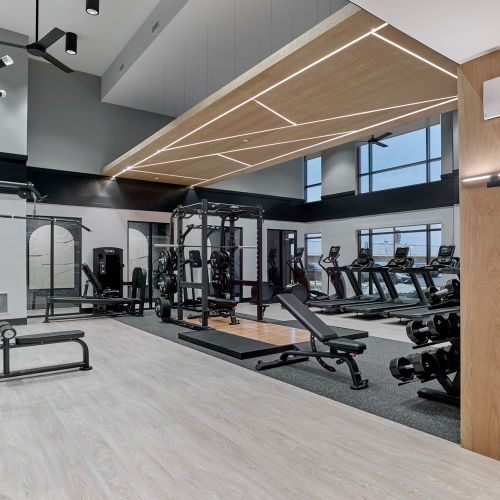 Reach your zone in the fitness center