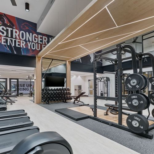 State-of-the-art fitness center