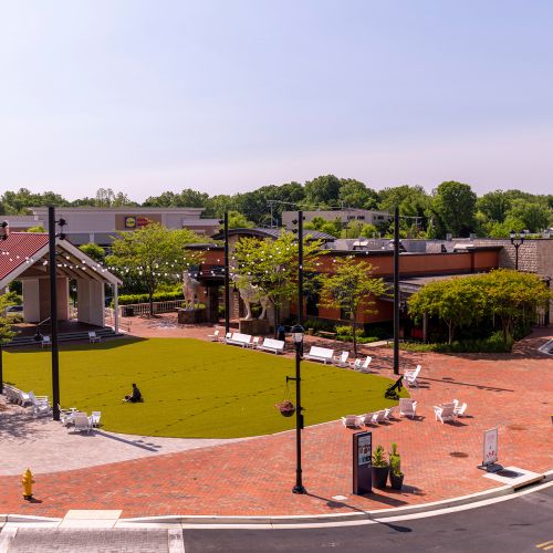 Hang out on the lawn 