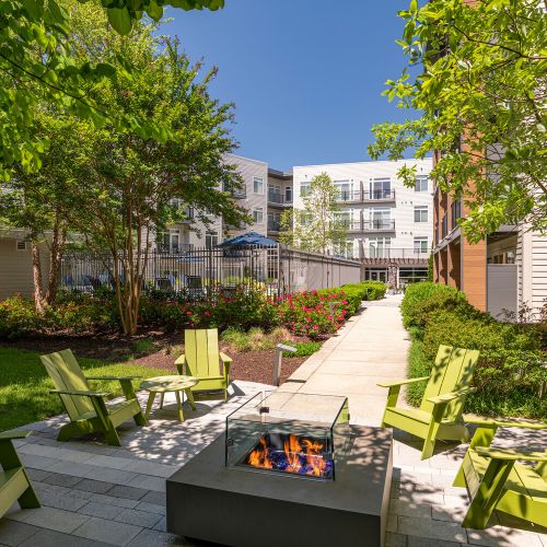 Sit by the fire with friends 