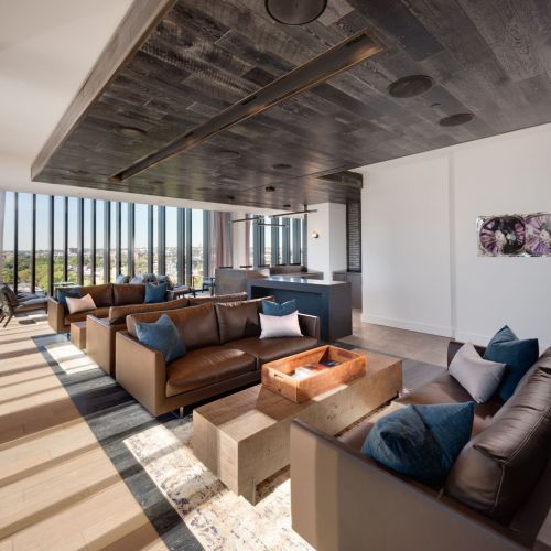 Great spaces for conversations and even better company