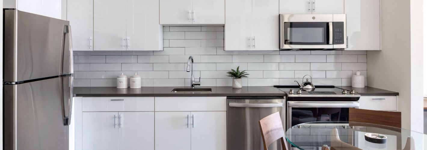 42 Broad : GE stainless steel energy star appliances
