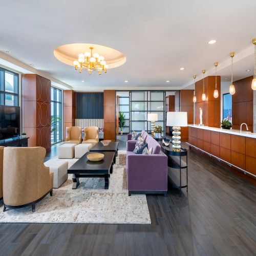 Elegant Resident Dining Area