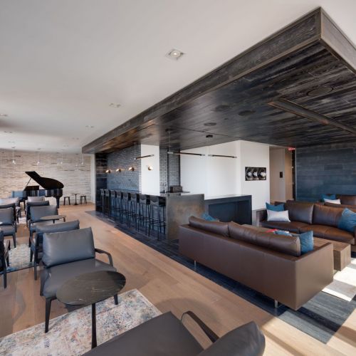 Escape to the music lounge for a relaxing evening in