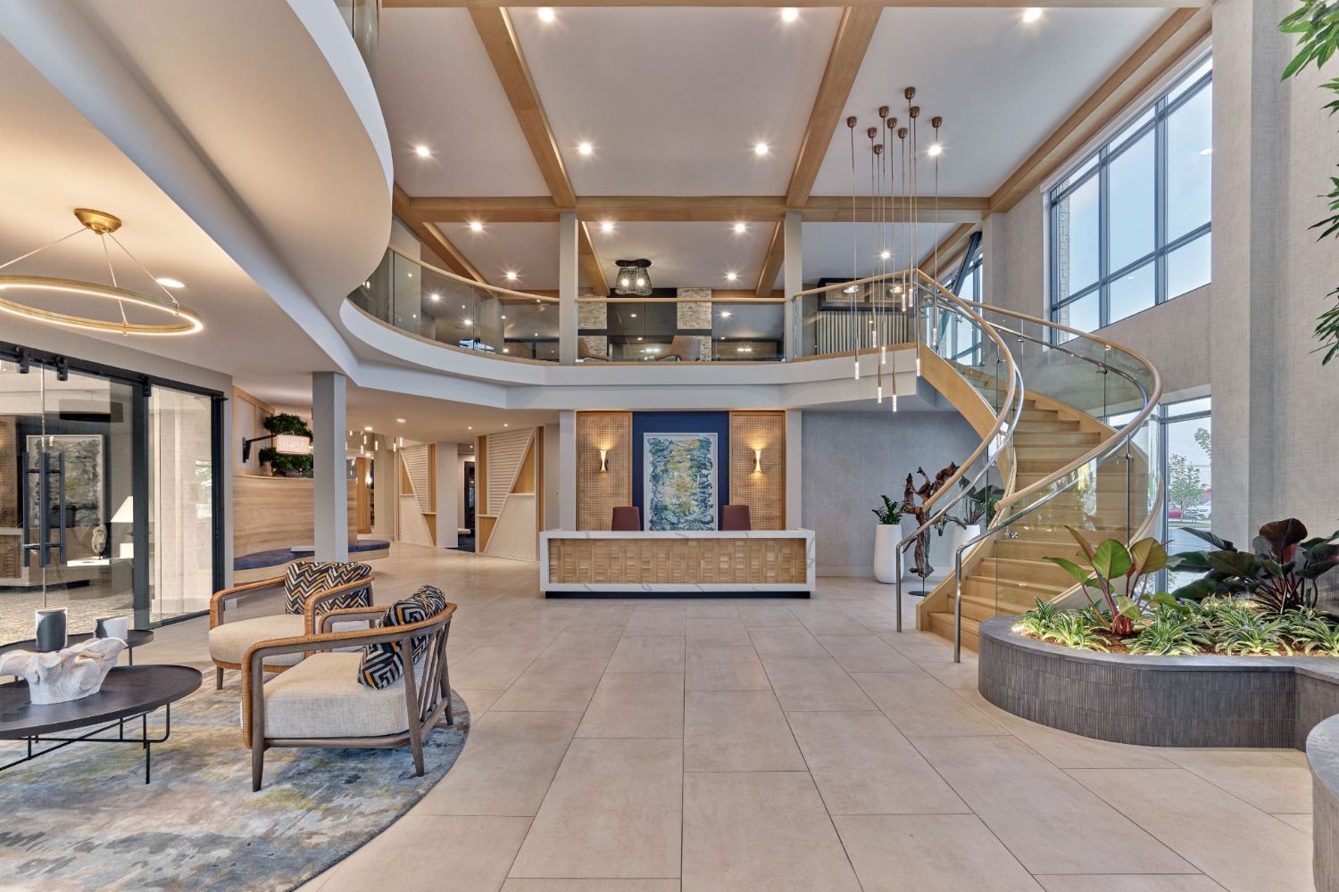Compass at The Grove : Elegant entrance lobby