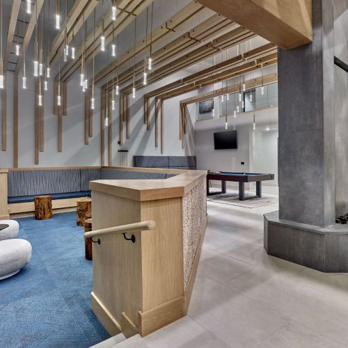 Relax at the Sunken Lounge