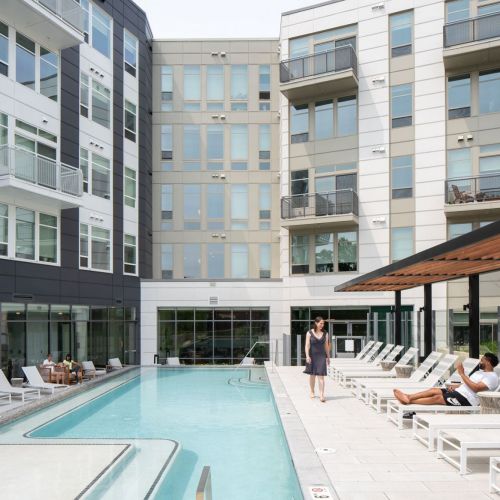 Stunning outdoor pool