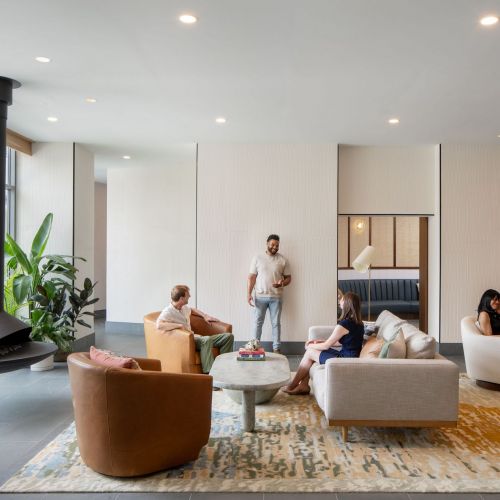 Club lounge for social gatherings