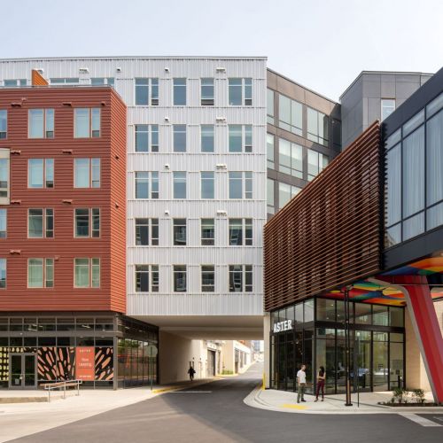 Aster is contemporary apartment homes complemented by a full suite of amenities and onsite retail.