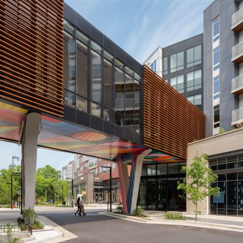 Ground-floor grocery and curated retail