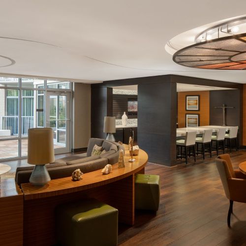 Retreat to the Club Room to read, gather or relax