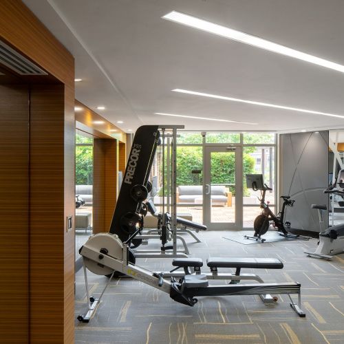 Fully-equipped fitness center to optimize your well being