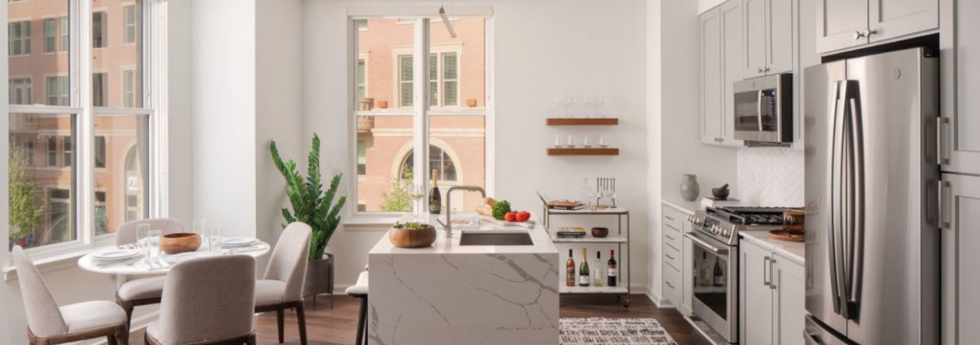 The Claude at Chevy Chase Lake : Kitchen in The Claude