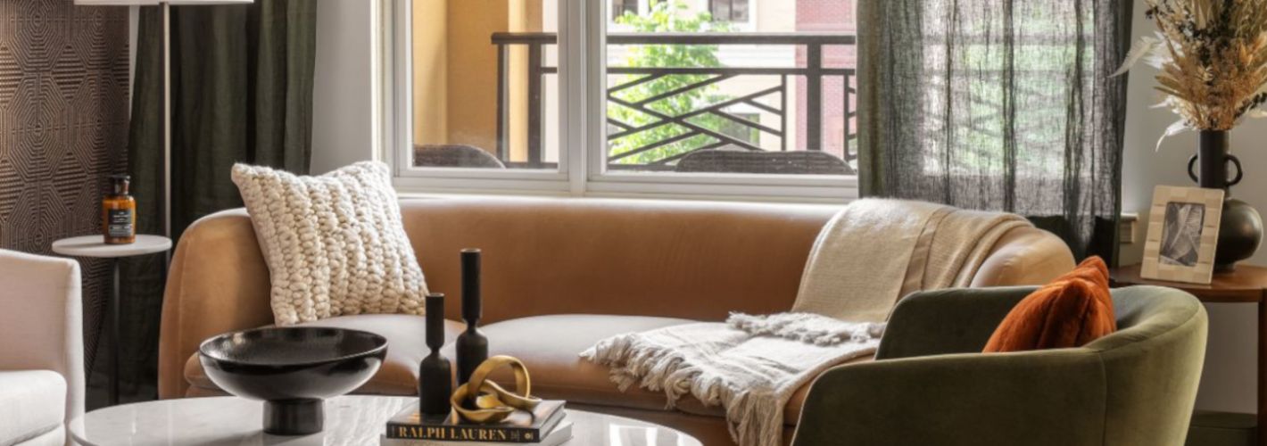The Claude at Chevy Chase Lake : Living Space in The Claude