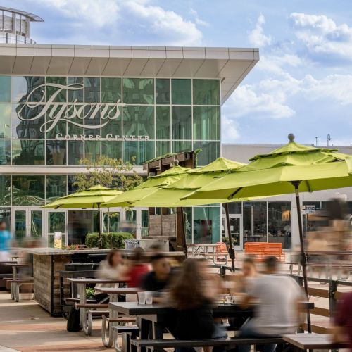 Outdoor dining for those perfect summer nights and crisp autumn days