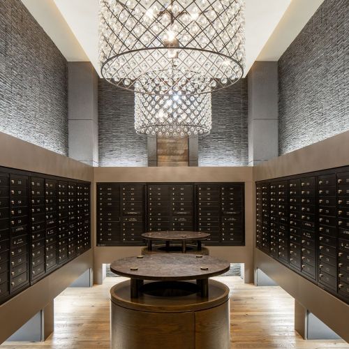 Efficient delivery services at our on-site mail room