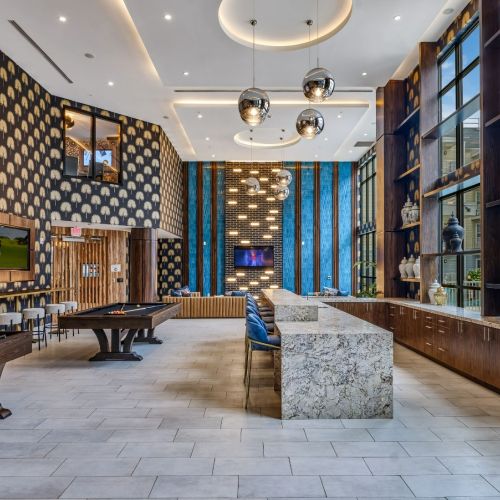 Halstead Parsippany Bar with Games 