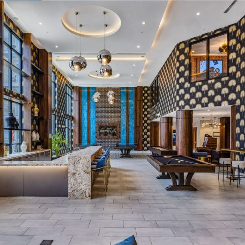 Halstead Parsippany Bar with Games 