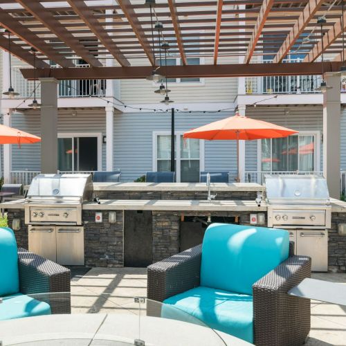 Hang out in the Courtyard with Friends and Family 