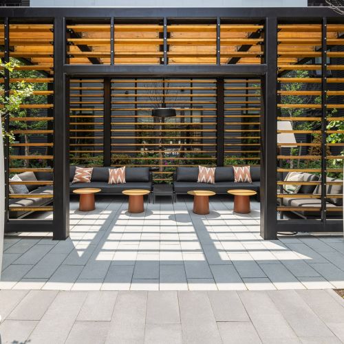 Relax in the Courtyard Lounge 