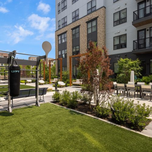 Courtyard Punching Bag 