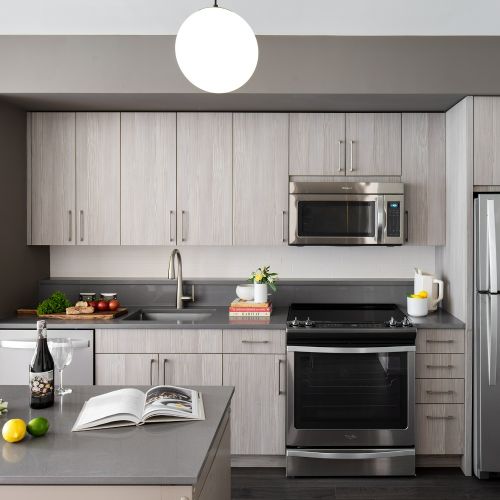 The Apollo : Enjoy our gorgeous kitchens made with Italian cabinetry.