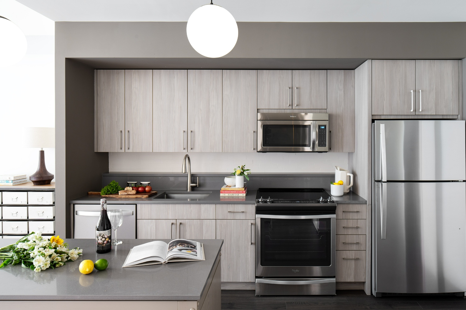 The Apollo : Enjoy our gorgeous kitchens made with Italian cabinetry.