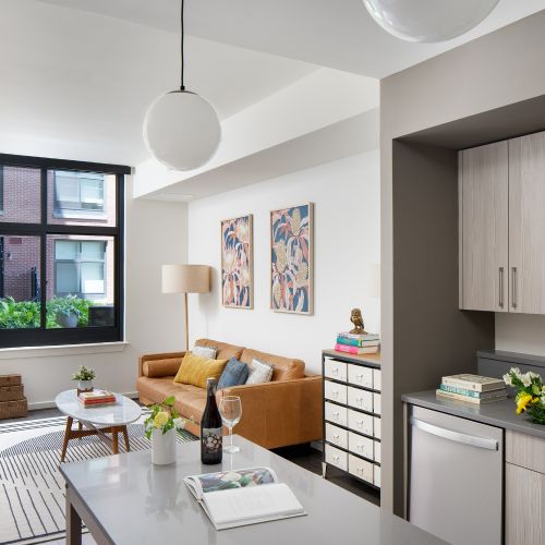 Our state-of-the-art kitchen provides the perfect area to cook your favorite meals.