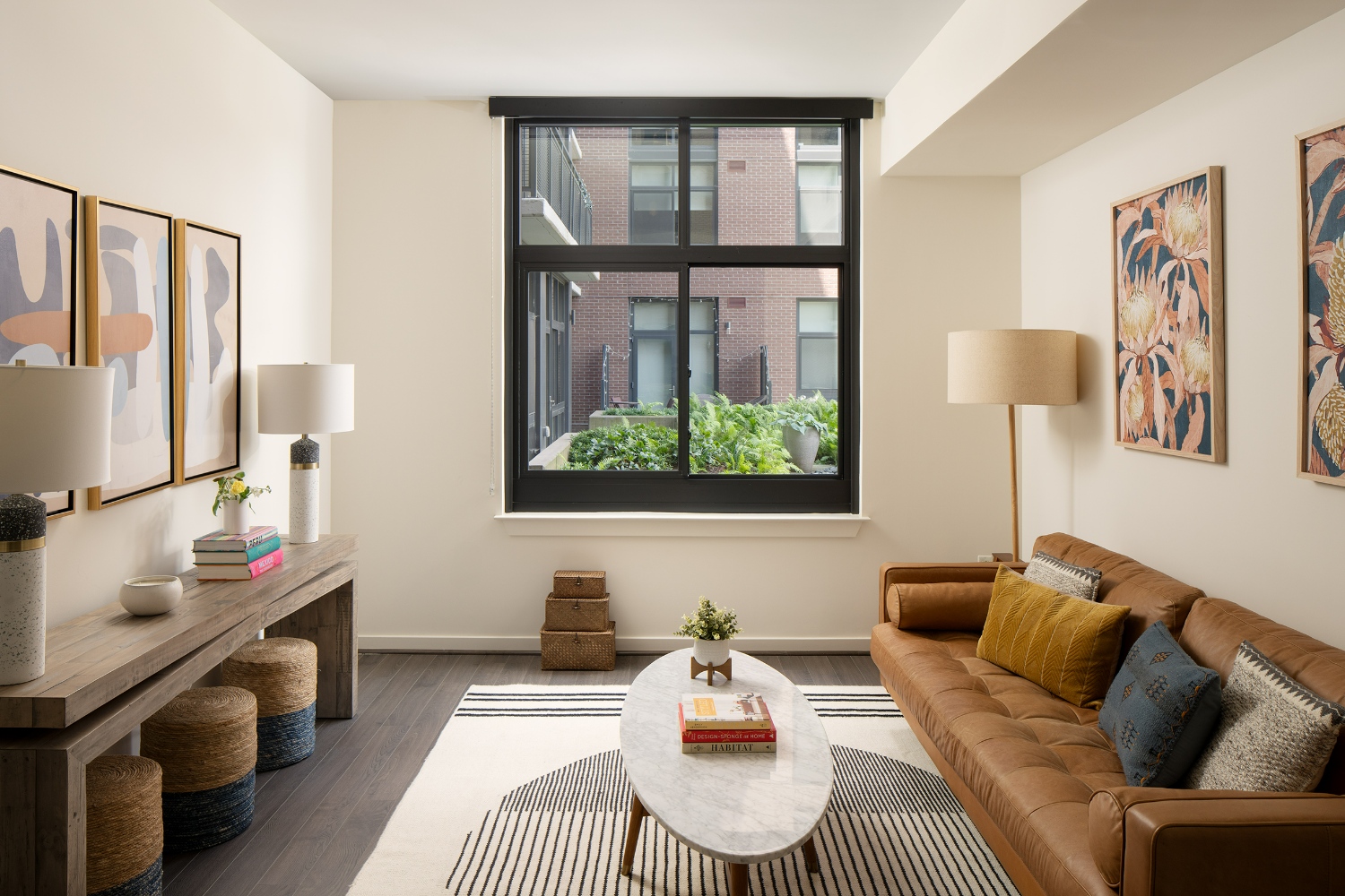 The Apollo : Unwind with a good book or your favorite show in the comfort of your living room.