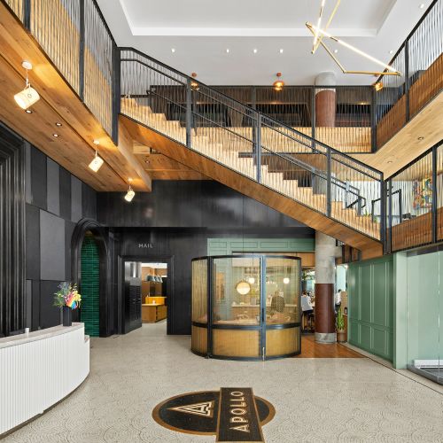 Experience the warmth of our inviting lobby.