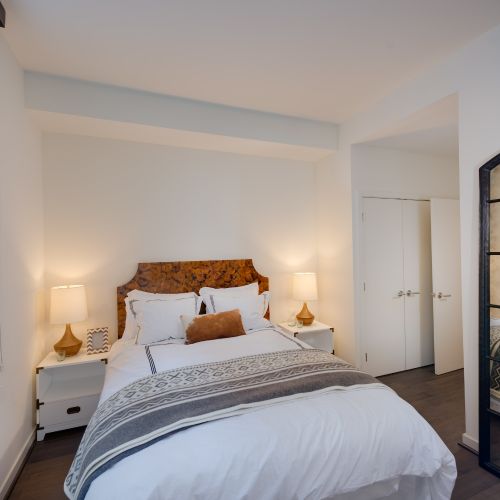 Indulge in a restful night's sleep in our peaceful and inviting bedrooms.