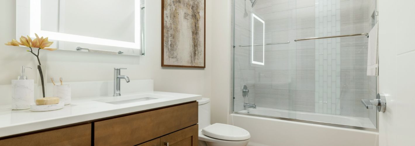 Aspen at Melford Town Center : Bathrooms with designer fixtures