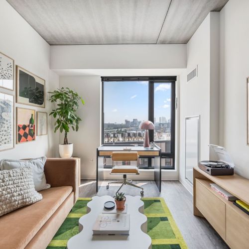 Living Area One Bedroom