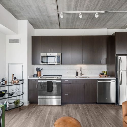 One Bedroom Kitchen Area 