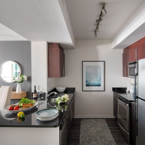 Serve your favorite foods on our granite countertops.