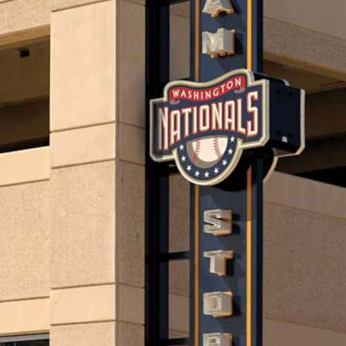 Grab your friends to see the Nationals play a game of baseball. 
