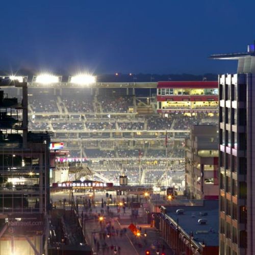 Visit and enjoy the liveliness of Nationals Stadium.