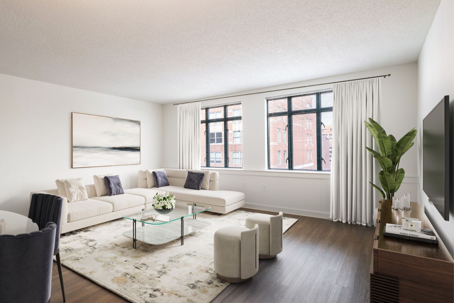 The Lexington at Market Square : Unwind with a cup of coffee and a book after a busy day. 