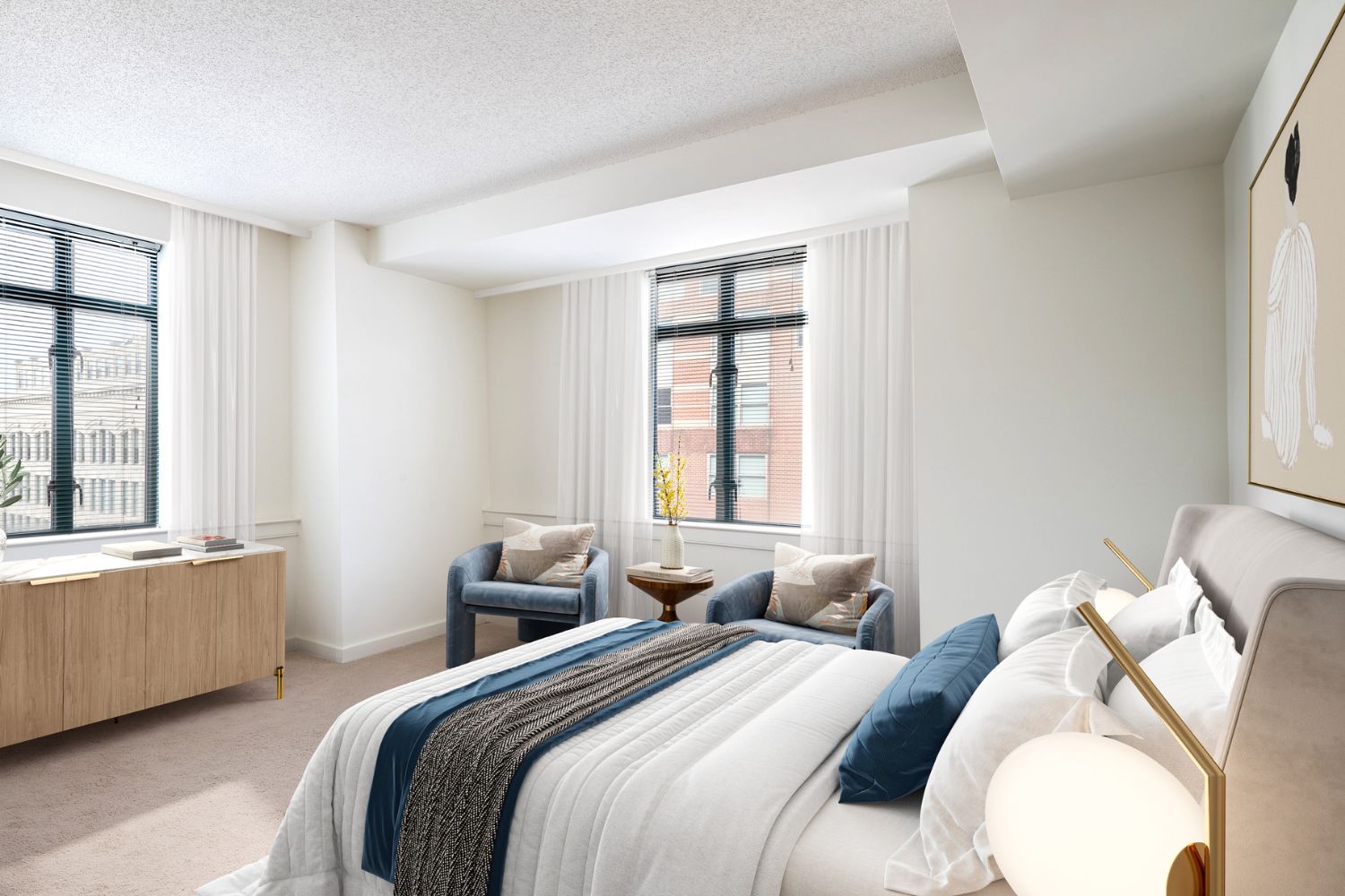 The Lexington at Market Square : Marvel in your new home while resting in your beautiful bedroom.