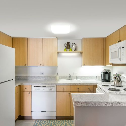 Entertain guests whilst cooking in our gorgeous kitchens. 