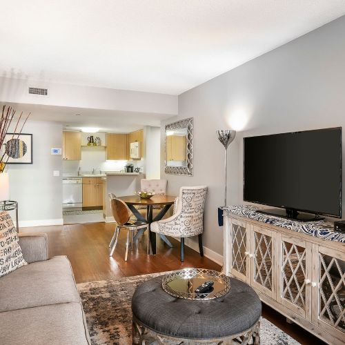 Relax after a busy day in your beautiful living room. 