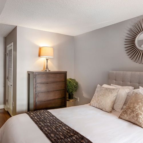 Our bedrooms are the perfect resting place after a day exploring the city. 