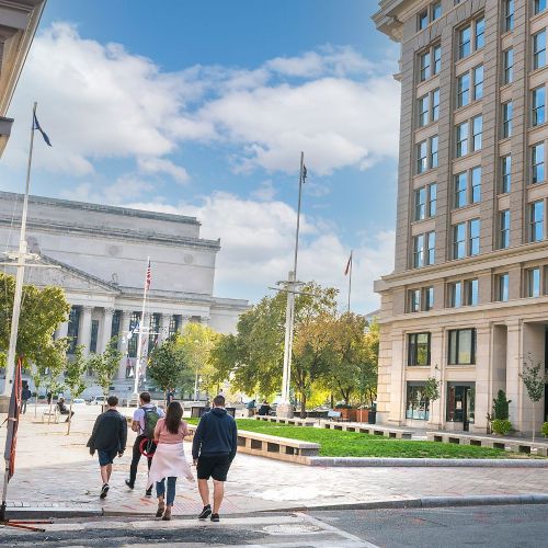 Revel in the history of the city at the National Archives. 