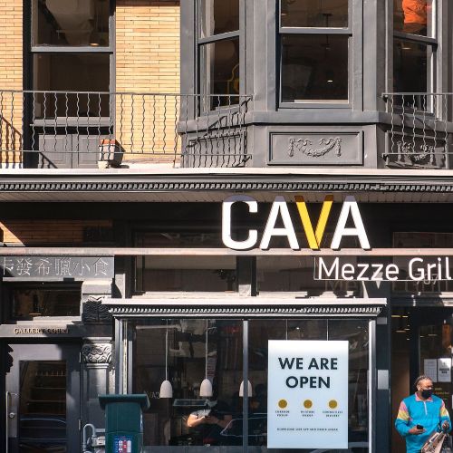 Revel in fantastic food options just down the street. 