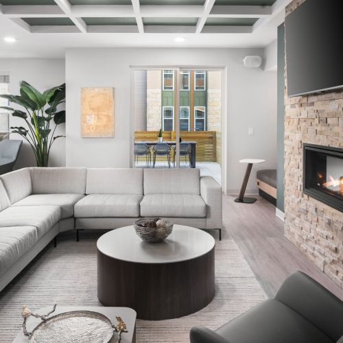 The Fireside Lounge's communal kitchen and private event space inspires connection.