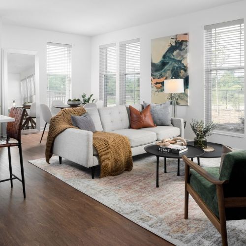 There's room to grow in our studio to three-bedroom apartment layouts.