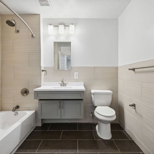 Vacant bathroom shot