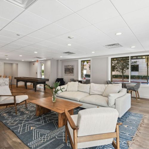 Resident lounge featuring sofa seatings