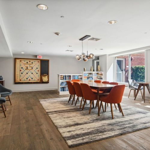 Coworking area community room